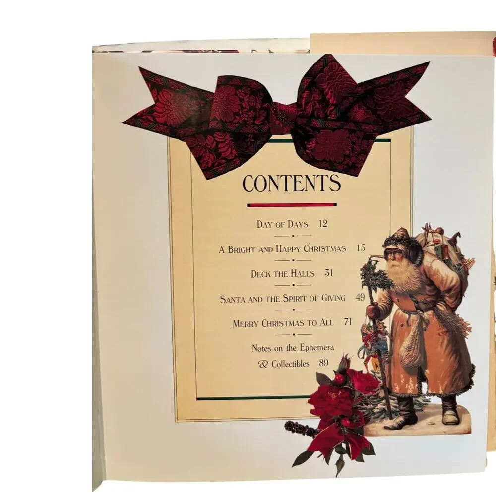 VTG 1990 Joy to the World, Victorian Christmas by Hart, Grossman, Dunhill, HCDJ